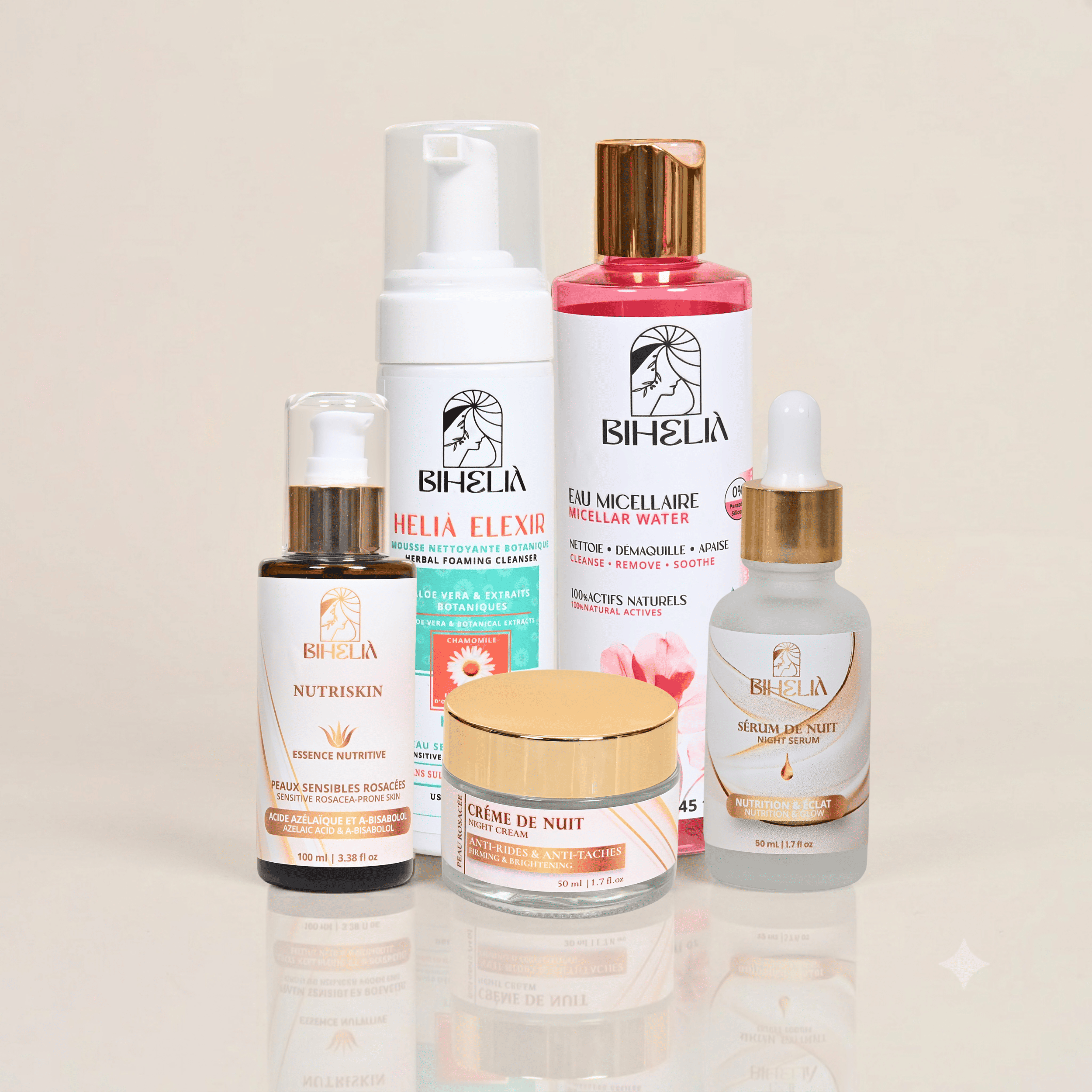 Gamme Visage - Peaux Sensibles & Rosacées